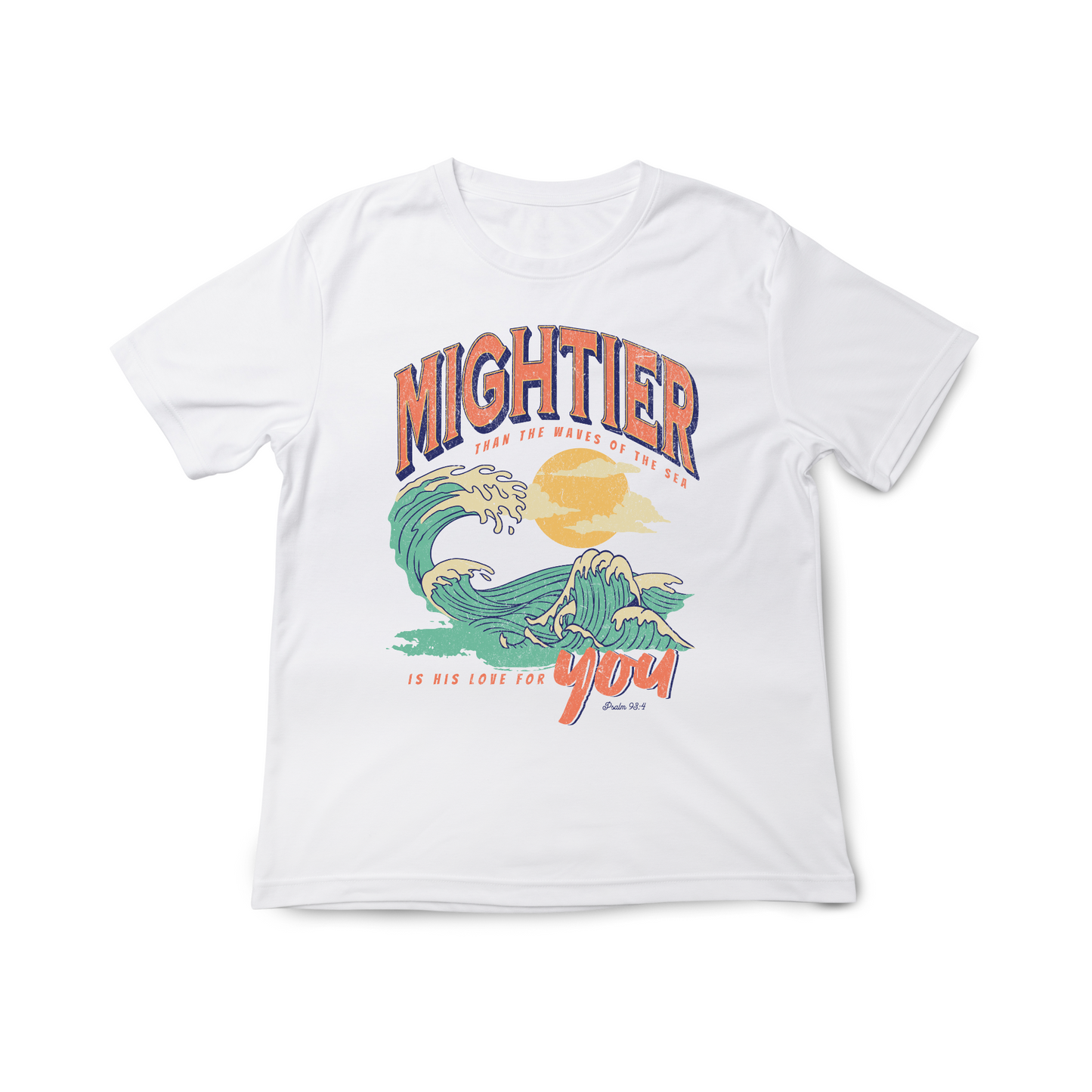 Mightier Than The Waves Vintage Tee