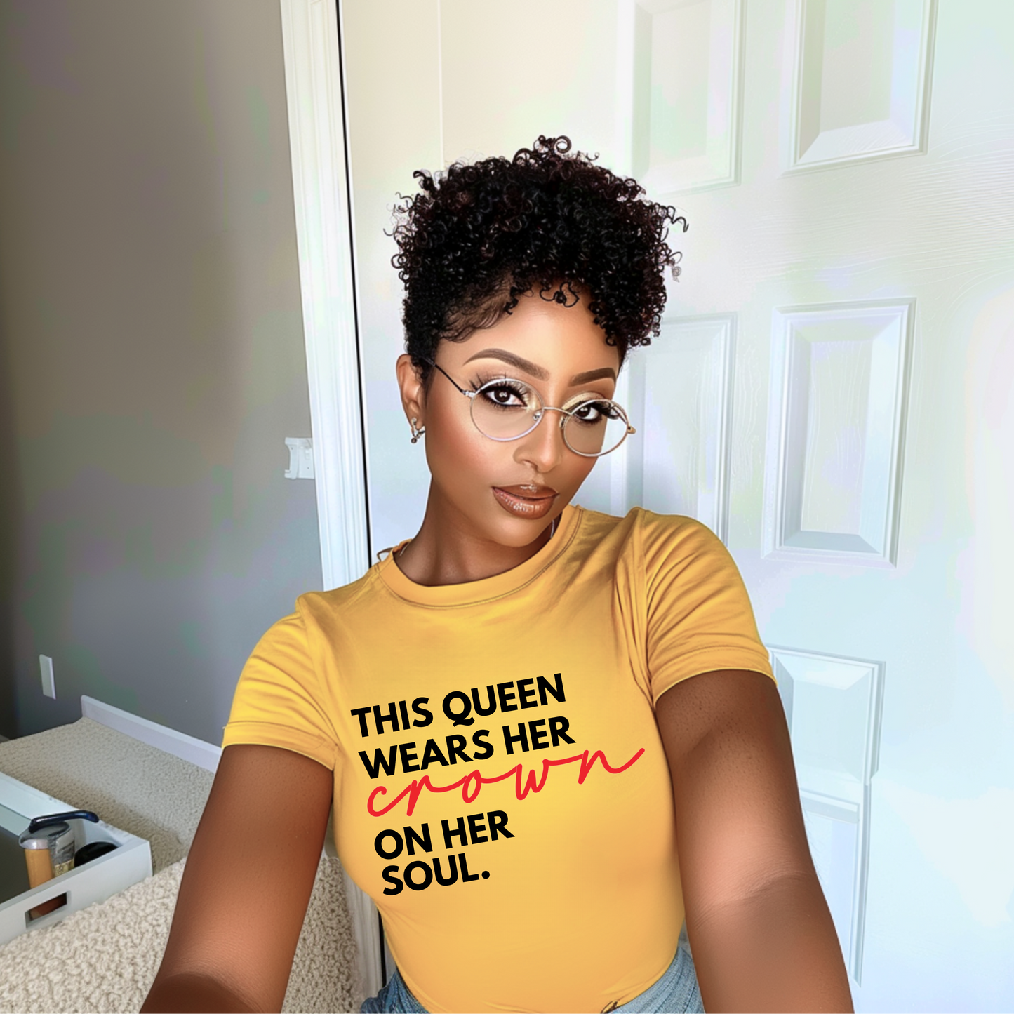 This Queen Wears Her Crown On Her Soul Tee