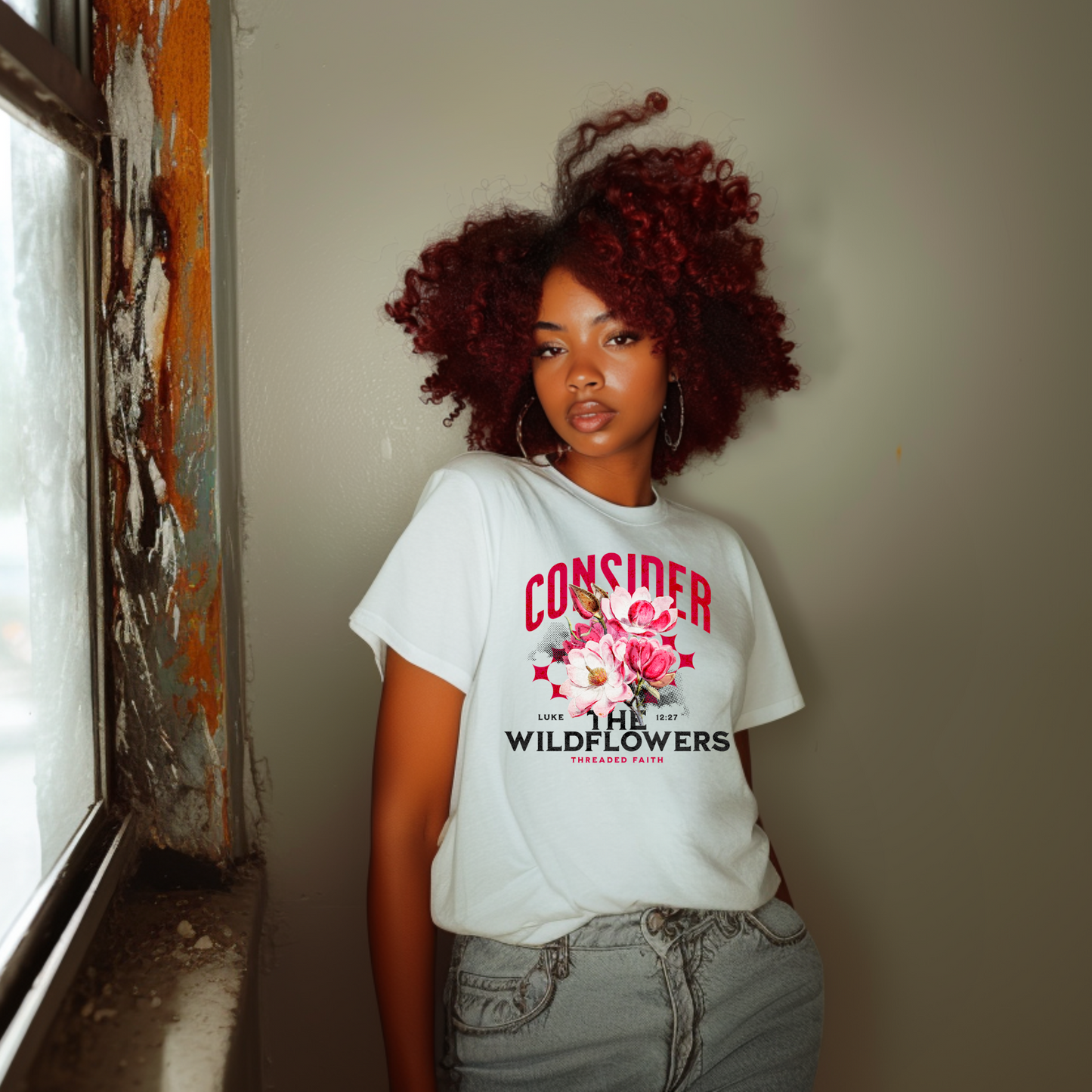 Consider The Wildflowers Vintage Tee